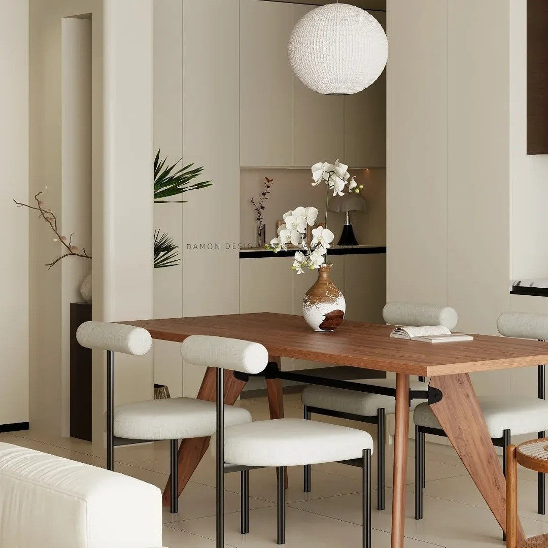 Modern Minimalist Armless Dining Chair