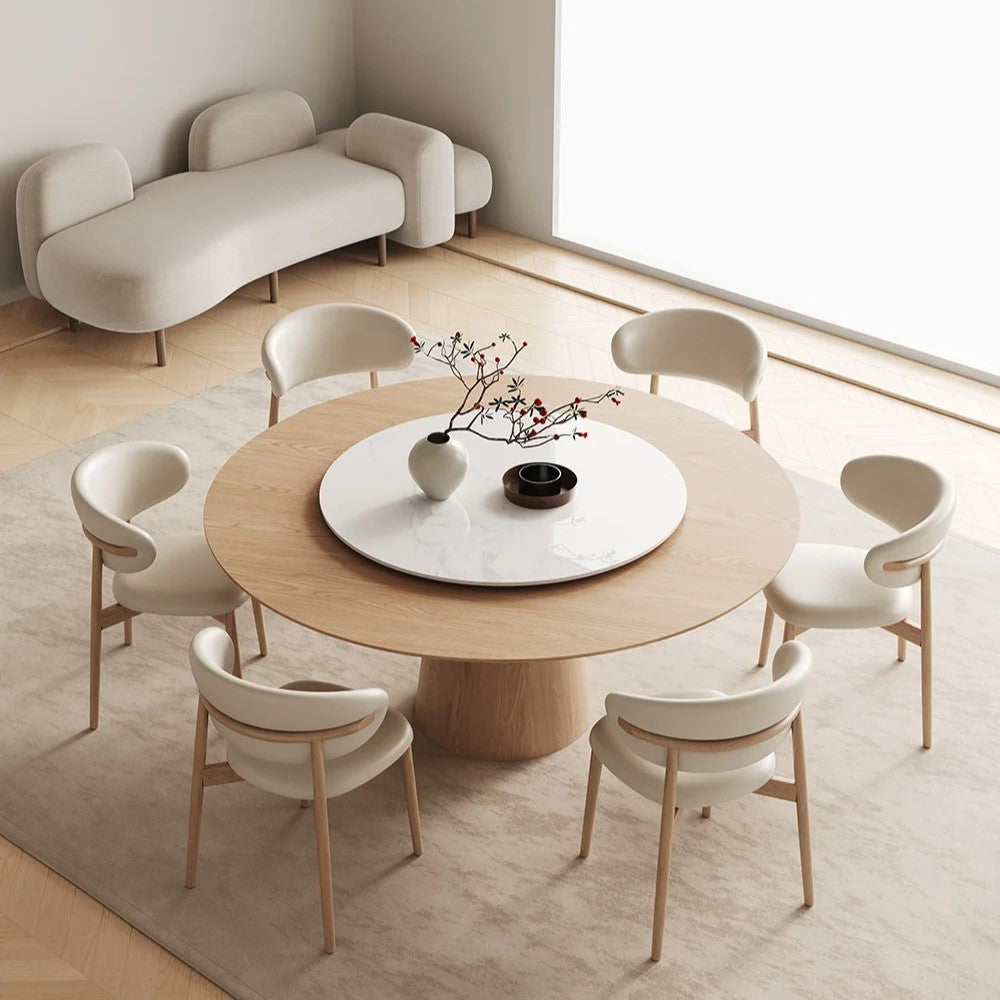 Elegant Simplicity: A Modern Dining Set