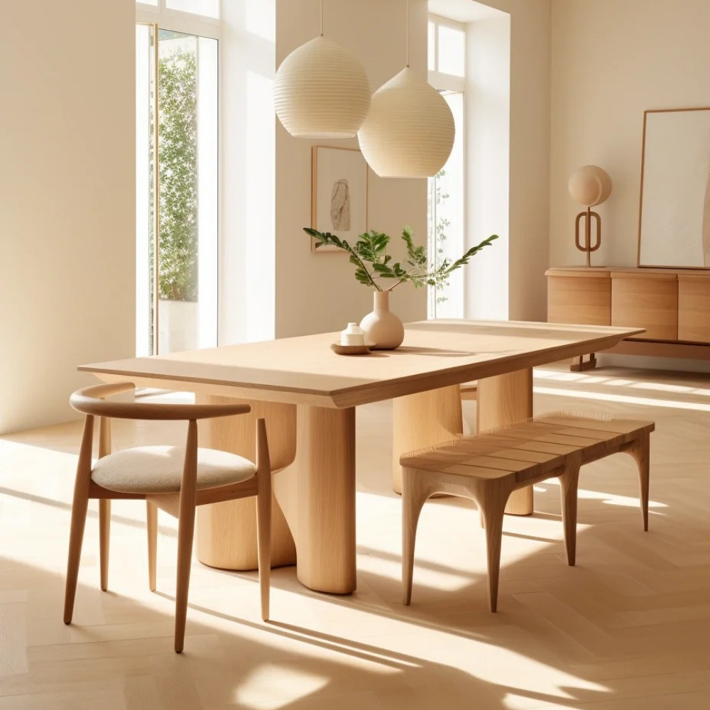 Elegance in Simplicity: The Artisan Dining Set-Tanpinhause