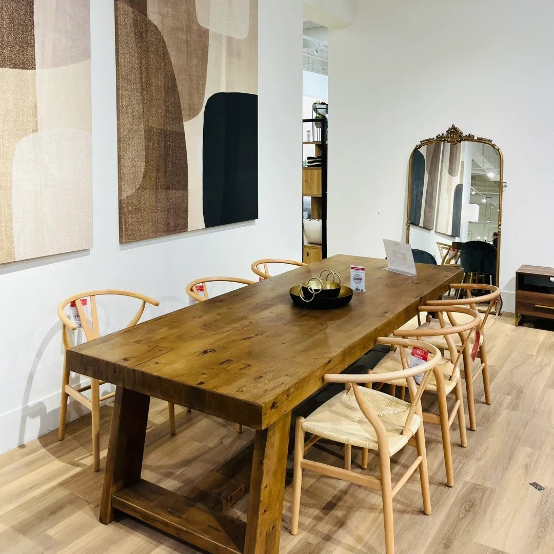 Rustic Elegance Dining Set: A Timeless Piece for Your Home