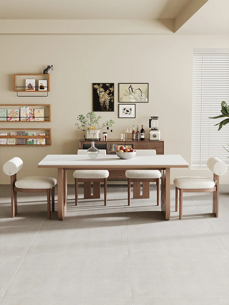Elegant Dining Set with Modern Aesthetics