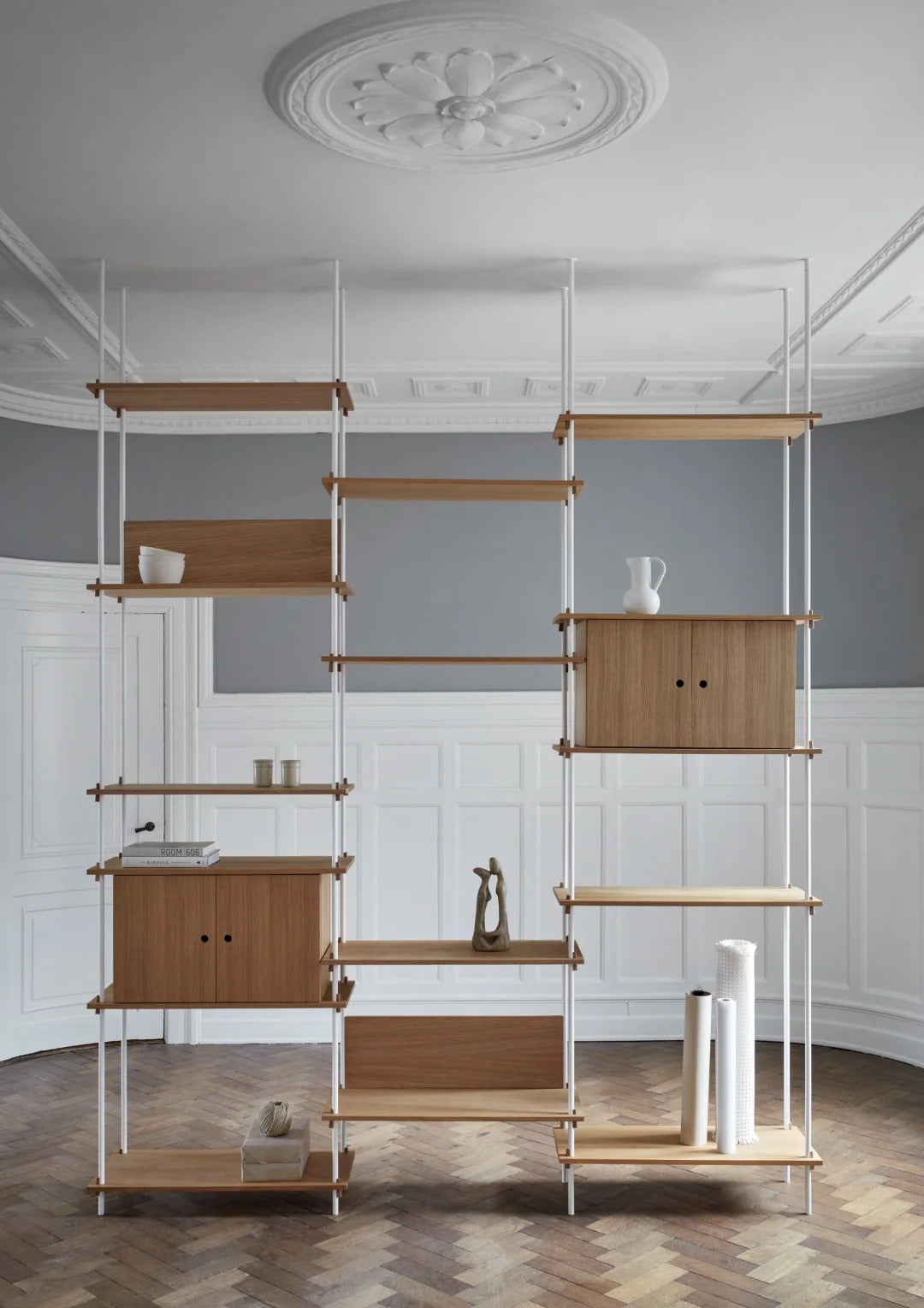 Modern Industrial Pipe Wall Shelf