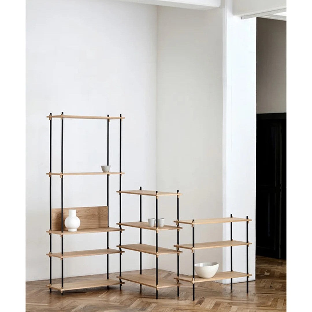 Rustic Reclaimed Wood Floating Wall Shelf Set