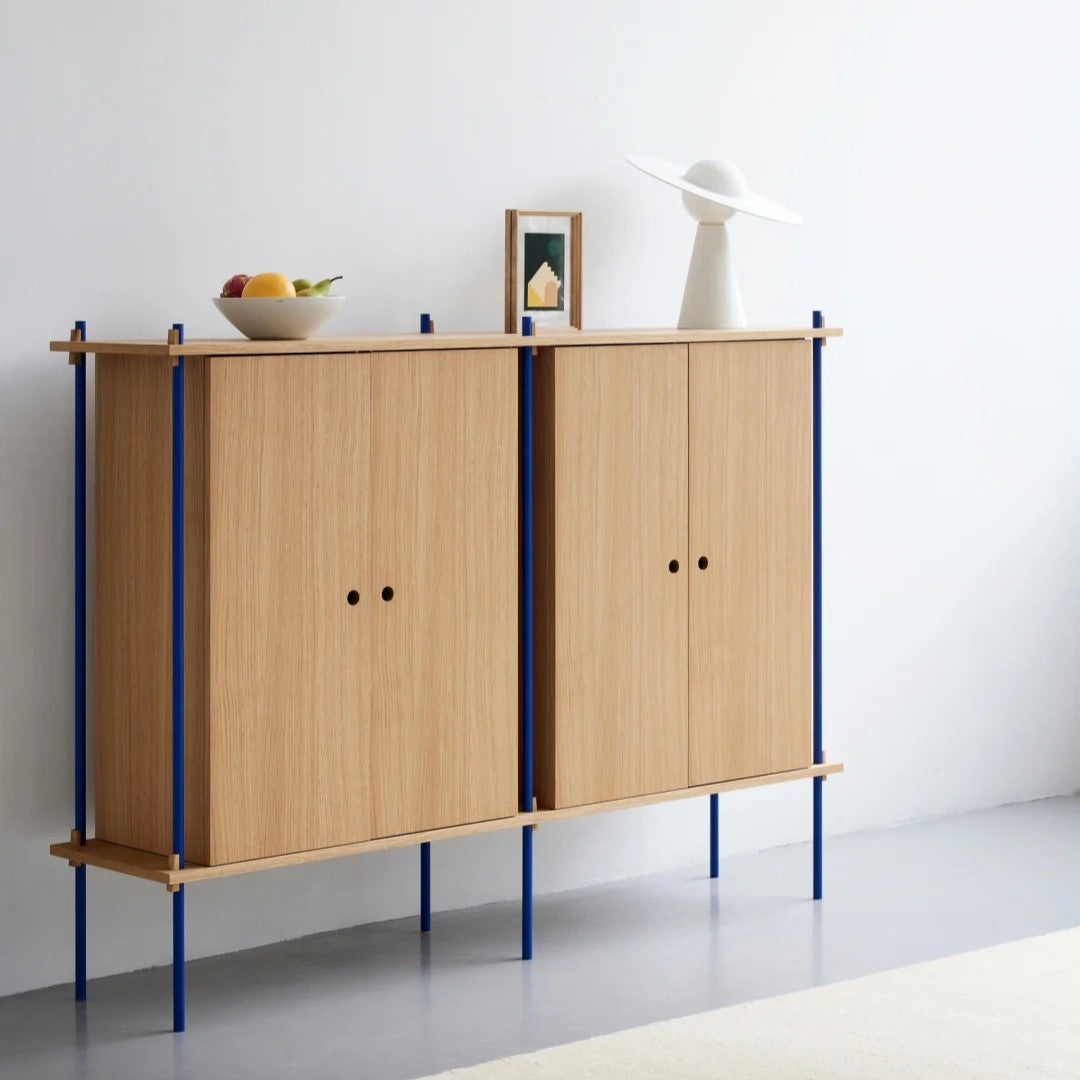 Modern Industrial Wood and Metal Wall Shelf