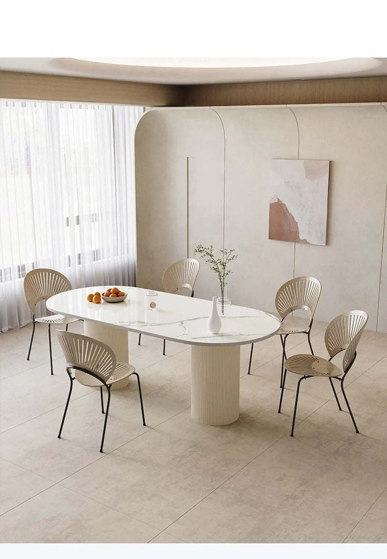 Ceramic Surface Dining Table with Modern Design