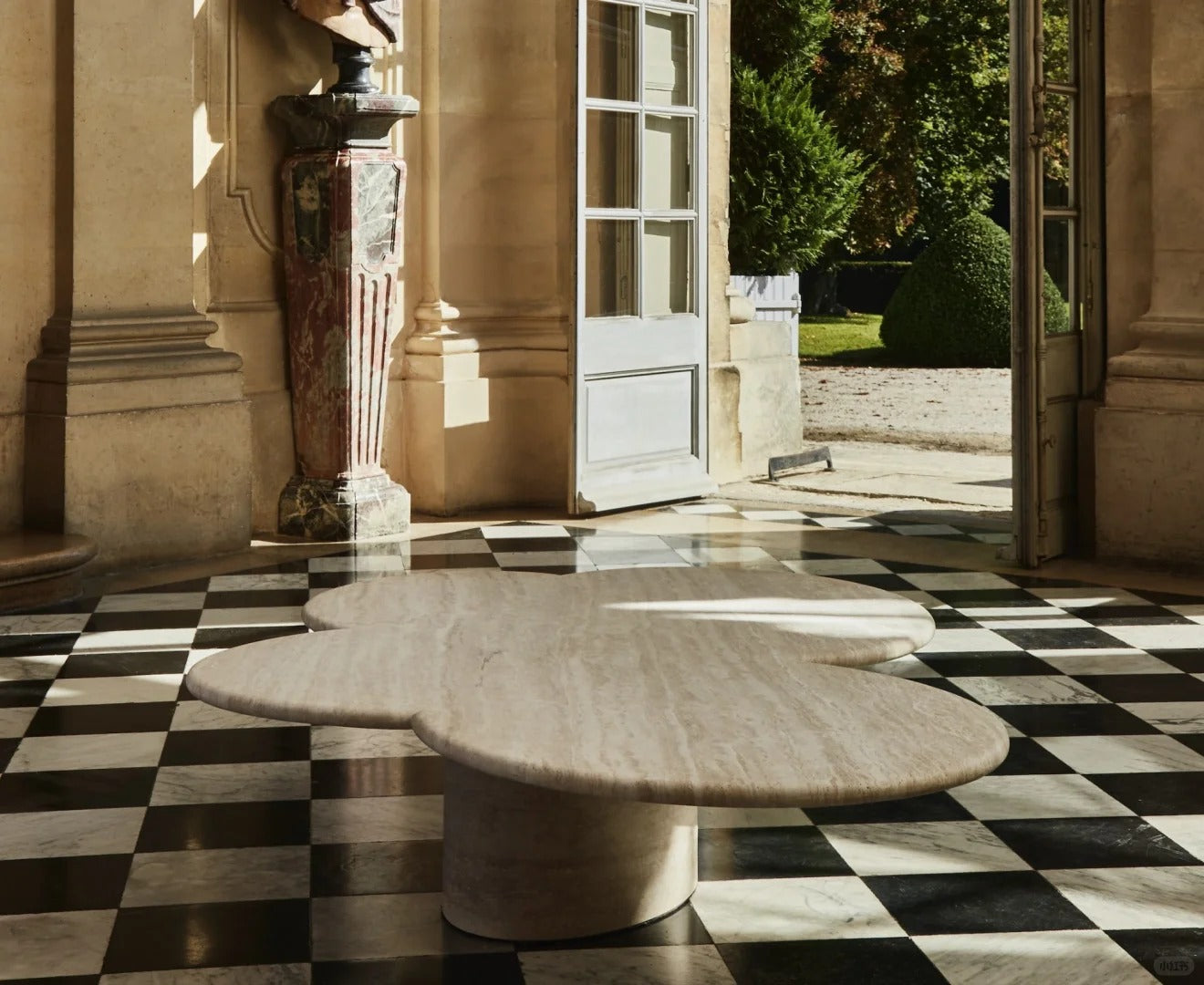 The Marble Blossom Table