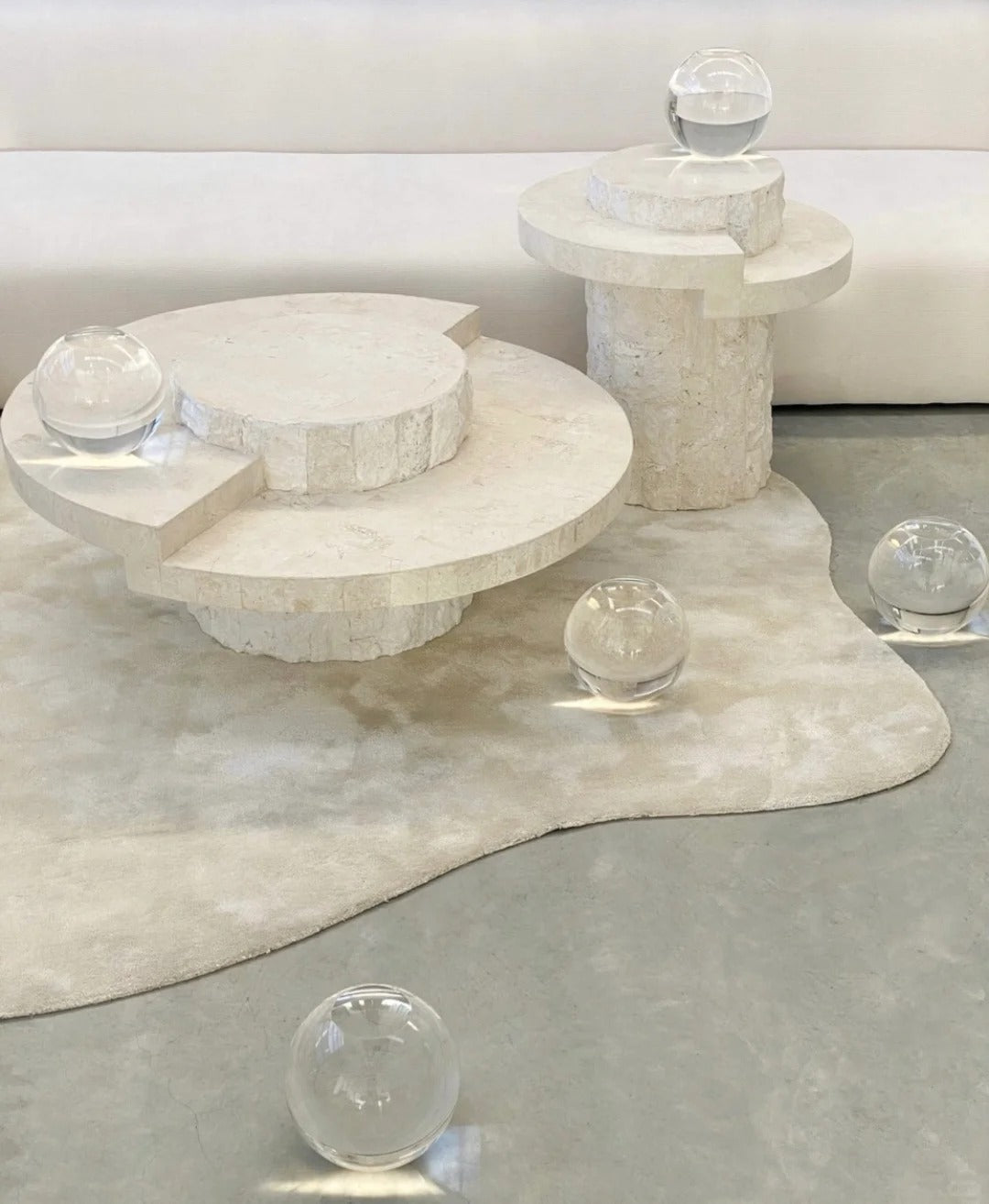 The Marble Sphere Table
