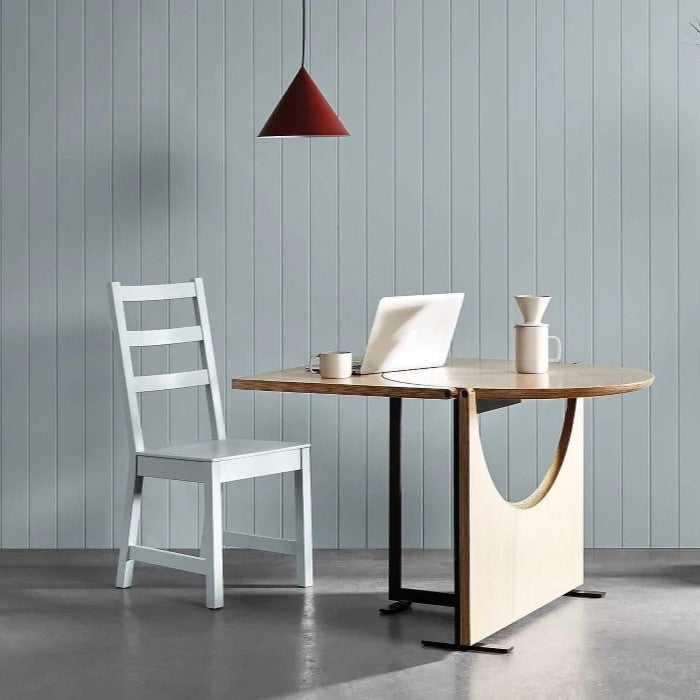 Transformable Round Dining Table with Folding Legs