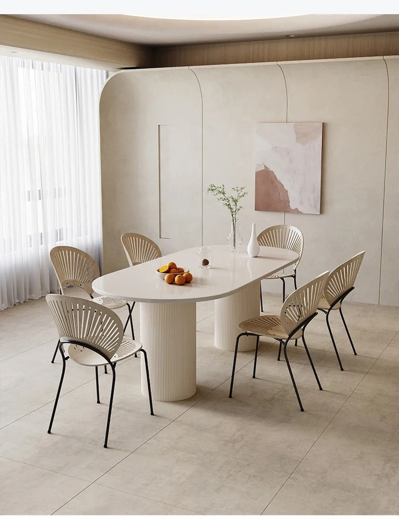 Elegant Simplicity: The White Dining Table