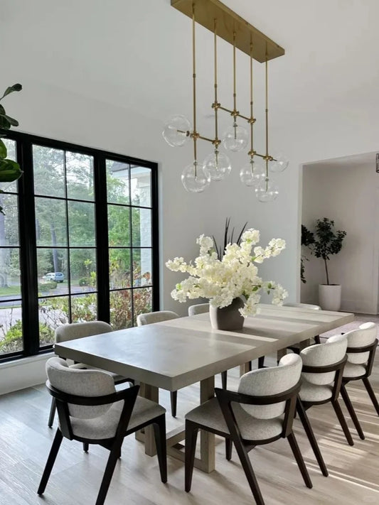 Elegant Dining Set with Modern Aesthetics