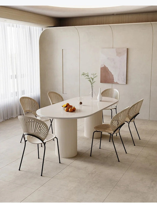 Elegant Simplicity: The White Dining Table